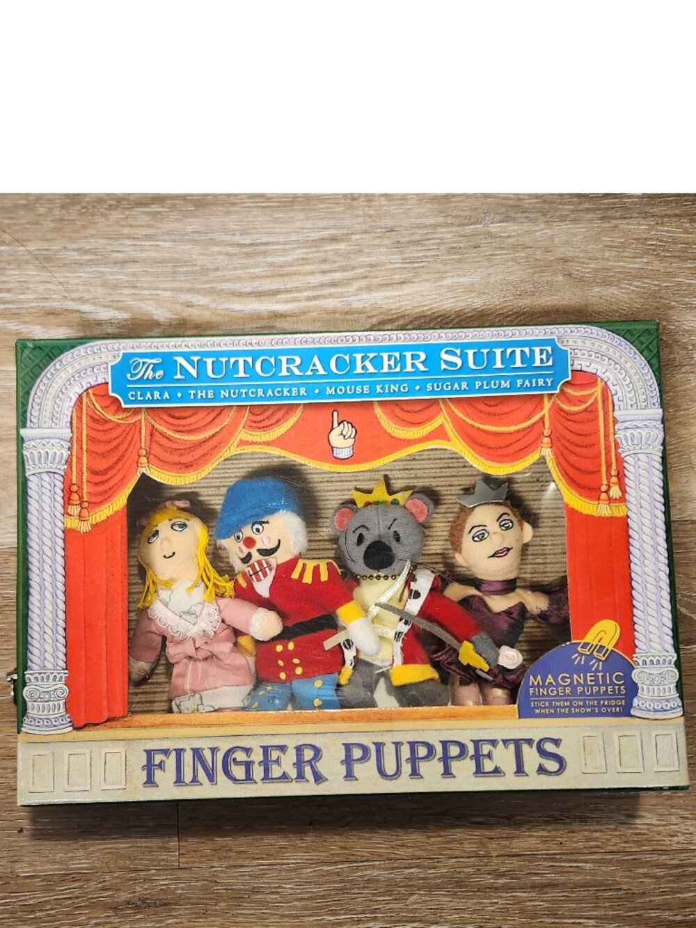 NUTCRACKER SUITE Finger Puppets - (NEW IN BOX)